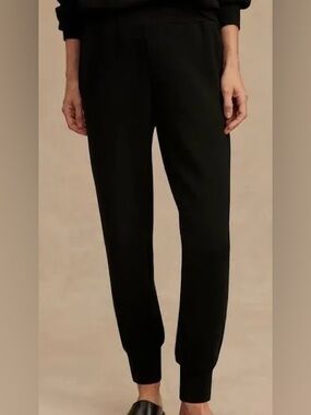 VARLEY The slim cuff black jogger pants - 25”